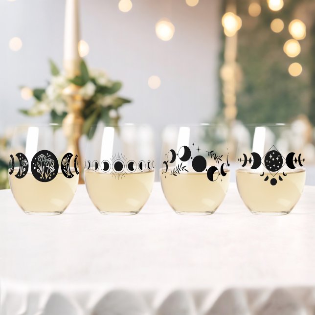 Verre À Vin Sans Pied Phases & Fizz (Insitu (Mariage))