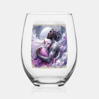 Verre À Vin Sans Pied Quaraun & BoomFuzzy - Embrasser