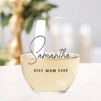Simple moderne personnalisée Meilleure maman jamai