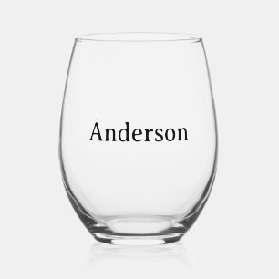 Verre À Vin Sans Pied Simple Professionnel Affaires 16 oz