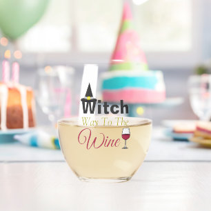 Verre À Vin Sans Pied Sorcière Au Vin