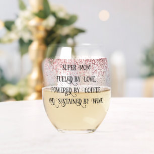 Verre À Vin Sans Pied Super Maman