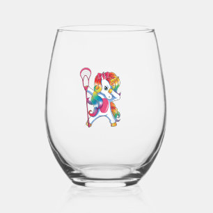 Verre À Vin Sans Pied T-Shirt Drôle de Licorne de Crosse Dabant pour Jou