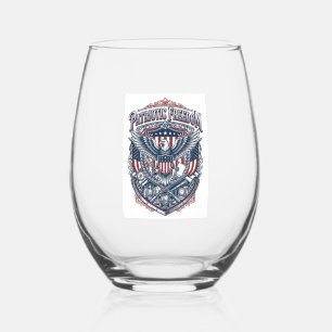 Verre À Vin Sans Pied T-shirt graphique vectoriel collectionneur d'antiq