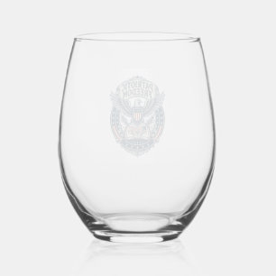 Verre À Vin Sans Pied T-shirt graphique vectoriel du club de lecture pat