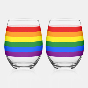 Verre À Vin Sans Pied The Colors of the rainbow