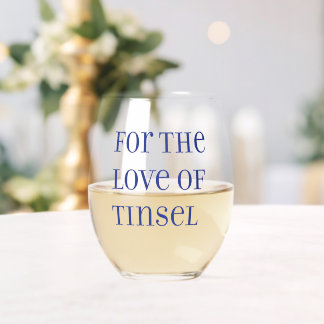Verre À Vin Sans Pied Tinsel Verre sans fil