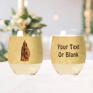 Verre À Vin Sans Pied Viking rustique