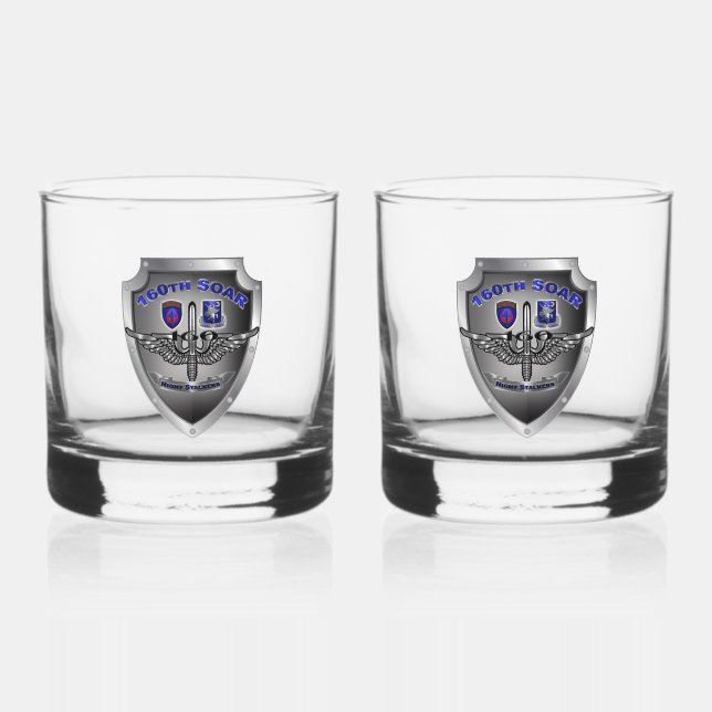 Verre À Whisky 160e Régiment d'aviation des opérations spéciales  (Recto)