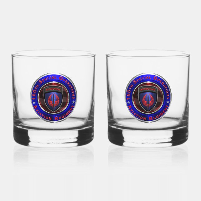 Verre À Whisky 160e Régiment d'aviation des opérations spéciales  (Recto)