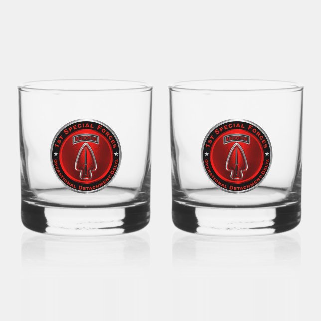 Verre À Whisky 1er détachement opérationnel spécial Delta (Recto)