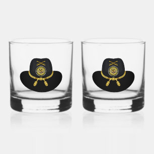 Verre À Whisky 1ère division de cavalerie Tempête du désert