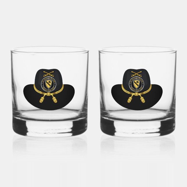 Verre À Whisky 1re division de cavalerie (Recto)