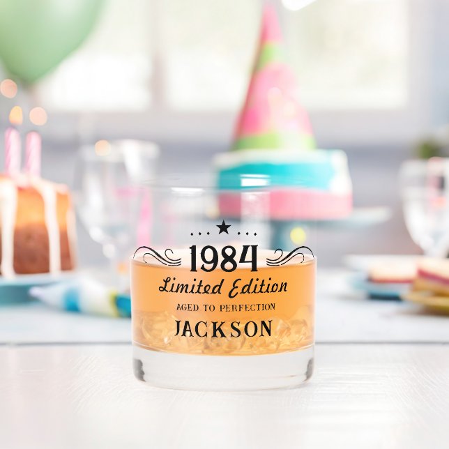 Verre À Whisky 40th Birthday Limited Edition 1984 Whiskey Glass (Insitu (Anniversaire))