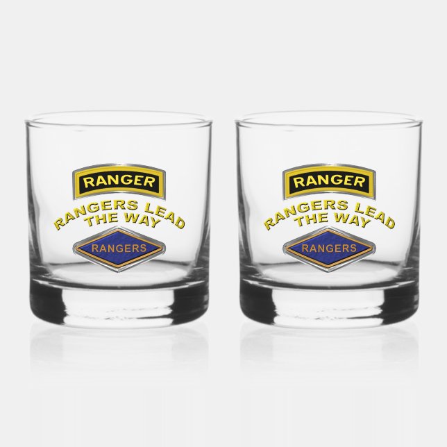 Verre À Whisky 75e régiment de Rangers (Recto)