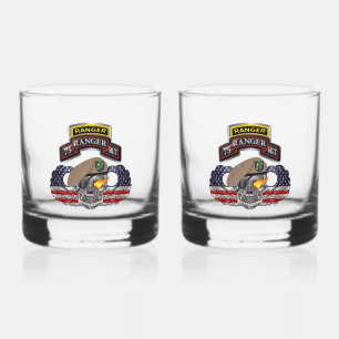 Verre À Whisky 75e régiment de Rangers