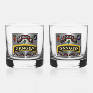 Verre À Whisky 75e régiment de Rangers