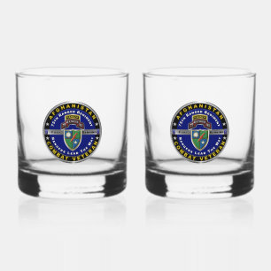 Verre À Whisky 75e Régiment de Rangers Afghanistan Vétéran