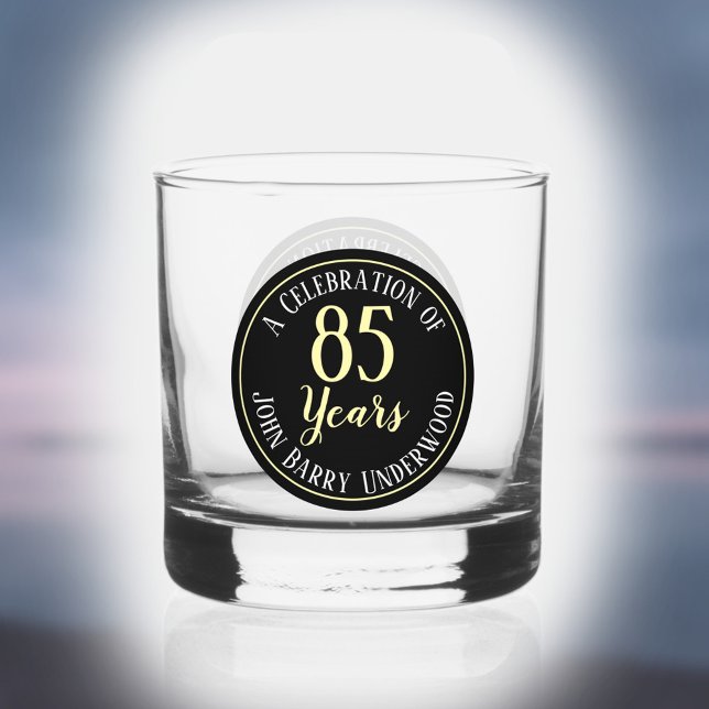 Verre À Whisky 85e anniversaire (Créateur téléchargé)
