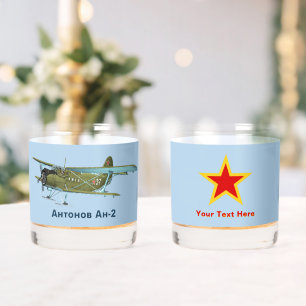 Verre À Whisky Antonov An-2 Biplane soviétique