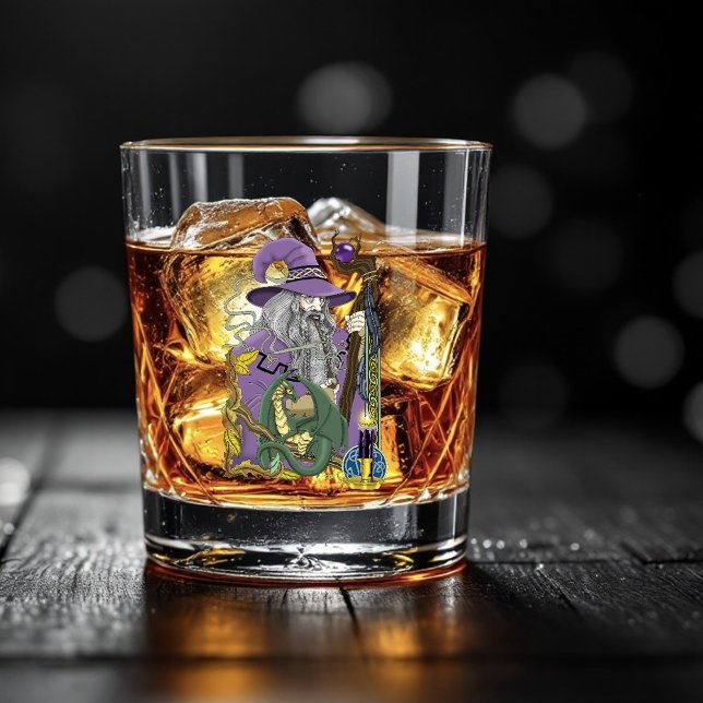 Verre À Whisky Assistant Imaginaire Dragon violet (Créateur téléchargé)