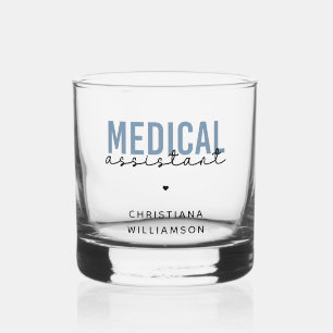 Verre À Whisky Assistant Médicale personnalisé MA   Assistant cli