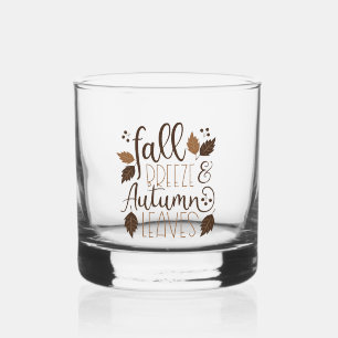 Verre À Whisky Automne Breeze Feuilles d'automne