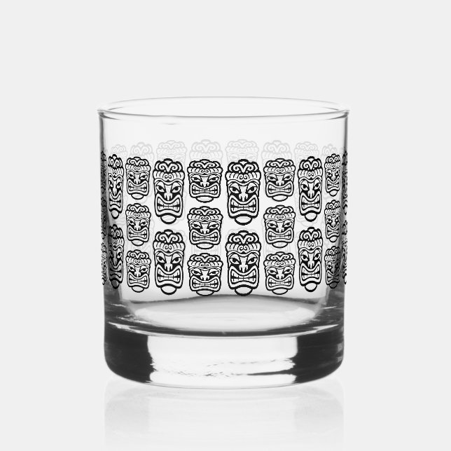 Verre À Whisky Beach Bar Party Retro Tiki (Recto)