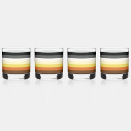 Verre À Whisky Bear Pride Stripes