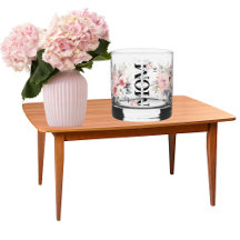 Beau Cadeau Pour Maman Aquarelle Fleurs Rouges