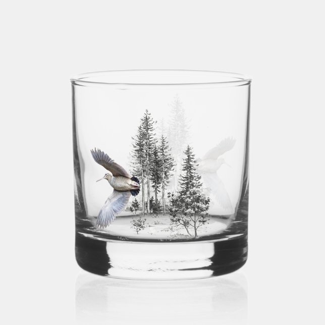 Verre À Whisky Bécasse (Recto)