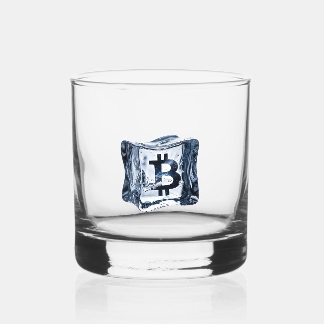 Verre À Whisky Bitcoin Cold Storage (Style: 1) (Recto)