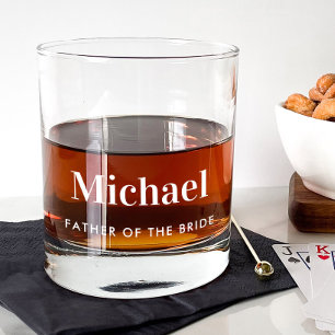 Verre À Whisky Cadeau Personnalisé Père De La Mariée Mariage