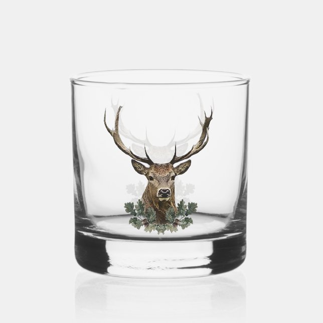 Verre À Whisky Cerf (Recto)