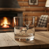 Cerf élégant chasse cerf nom personnalisé