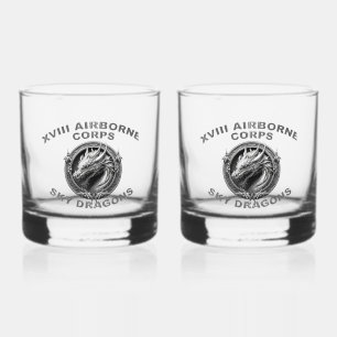 VERRE À WHISKY CORPS AÉRIEN XVIII