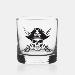 Verre À Whisky Crâne et sabres