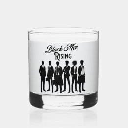 Verre à Whisky de Week-end pour Hommes Afro-Améric