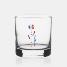 Drapeau Français Rose Personnalisé