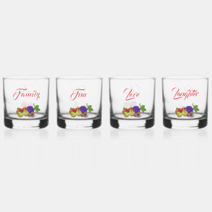 Verre À Whisky Ensemble de produits à thème à base de fruits pers