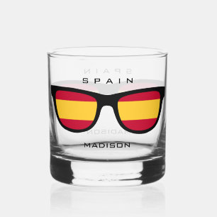 Verre À Whisky Espagnol Shades nom personnalisé