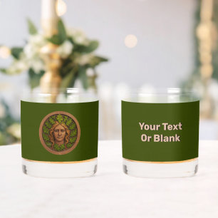 Verre À Whisky Femme verte - Bois