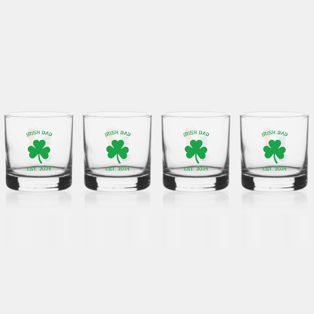 Verre À Whisky Fête des pères Irish Whiskey Glass Set (Dos)