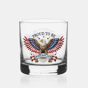 Verre À Whisky Fière d'être American Eagle