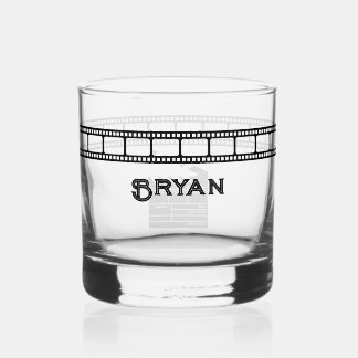 Verre À Whisky Film Reel Movie Director Cameraman Clapboard