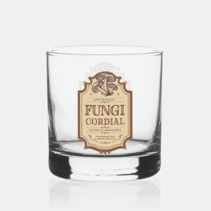Verre À Whisky Fungi Cordial Halloween partie Vintage