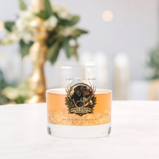 Verre À Whisky German Wirehaired Pointer