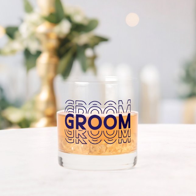 Verre À Whisky Groom  (Insitu (Mariage))