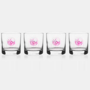 Verre À Whisky Hot Pink Disco Boogie Fête des mariées