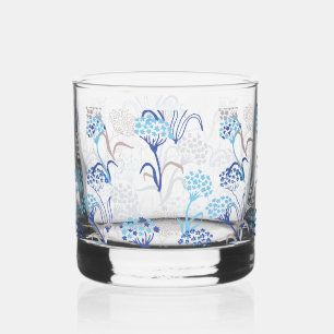 Verre À Whisky Hydrangée légère et aérée Motif floral
